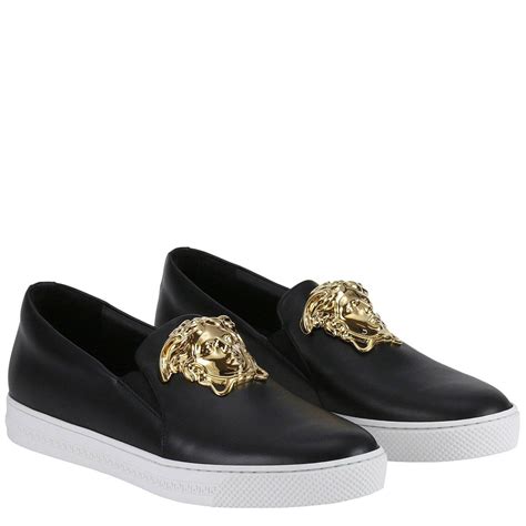 black and gold versace shoes|More.